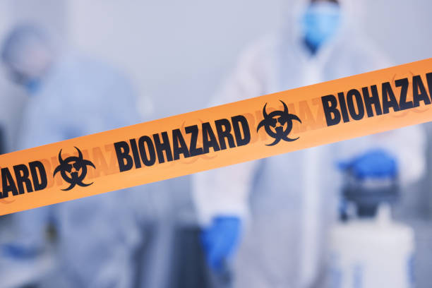 Professional Blood Cleanup technician working in Skamokawa, WA